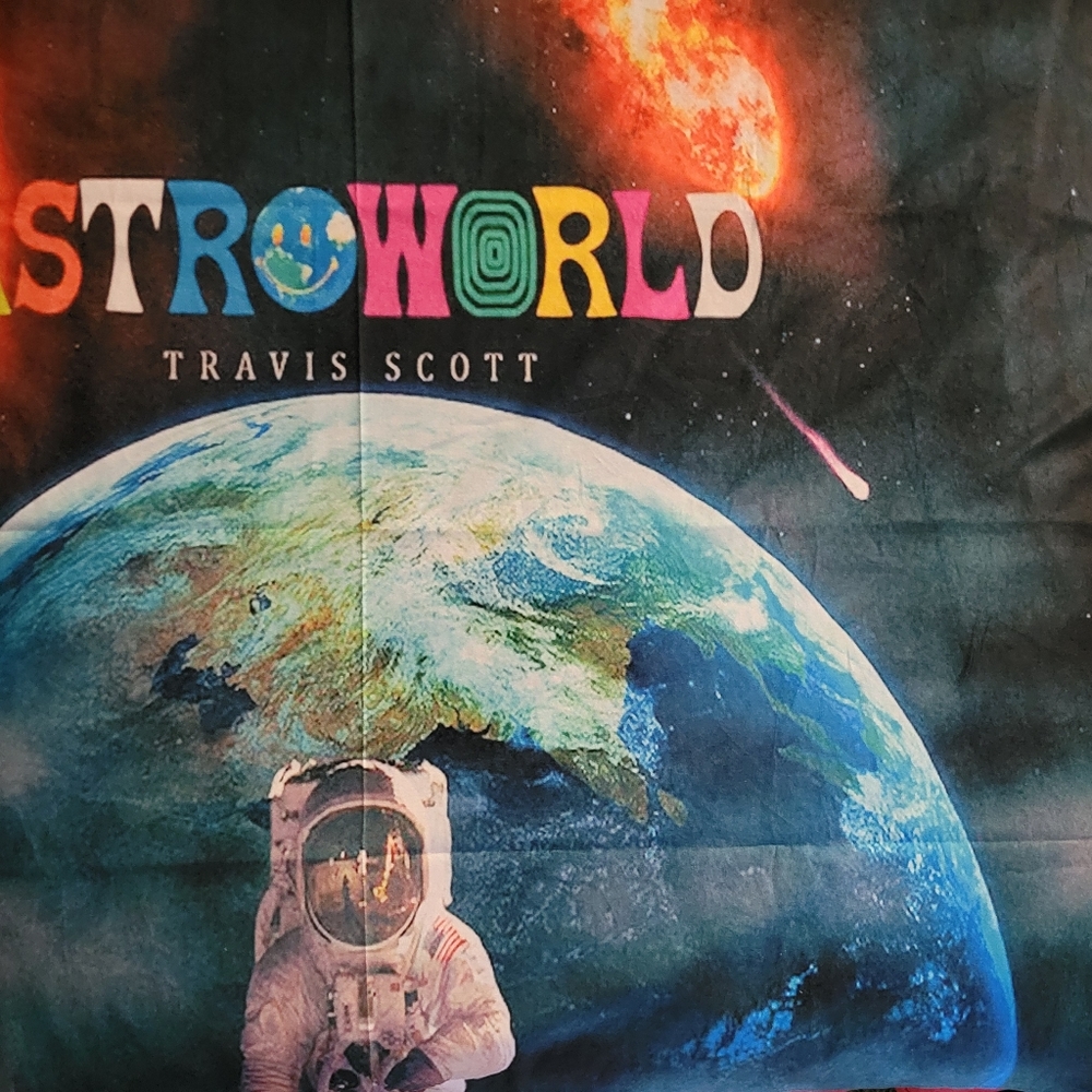 TRAVIS SCOTT ASTROWORLD Wall Banner